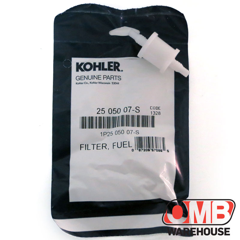 Kohler OEM 25 050 07-S Fuel Filter Replaces 25-050-02-S1 Engine Parts