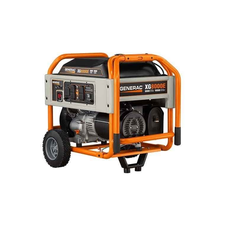 XG8000E Portable Generator - 8000 Watt | Generac::Portables / Inverters