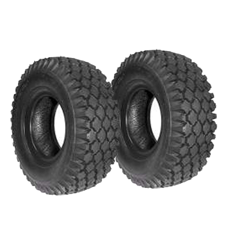 Set Of (2) Tires Stud 410X350x6 (4.10X3.50X6) 2Ply Carlisle (2) 5918 ...